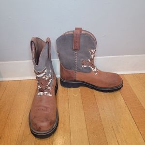 ARIAT GEM BABY KNIGHT women's BOOTS FATBABY COWBOY BOOTS 9 B